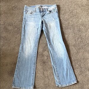 American Eagle Outfitters Light Blue Flare Jeans